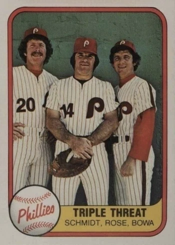 1981 Fleer #645 Triple Threat Baseball Card