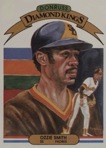 1982 Donruss #21 Diamond Kings Ozzie Smith Baseball Card