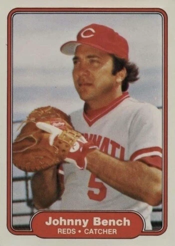 1982 Fleer #57 Johnny Bench Baseball Card