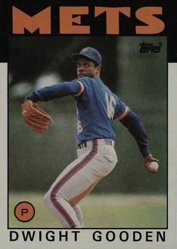 1986 Topps #250 Dwight Gooden Baseball Card