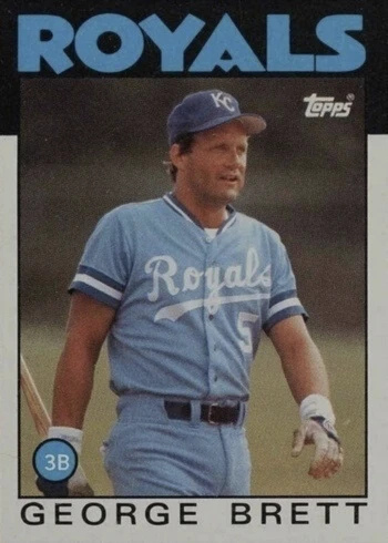1986 Topps #300 George Brett Baseball Card