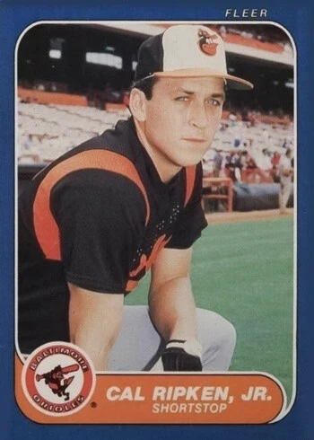 1986 Fleer #284 Cal Ripken Jr Baseball Card