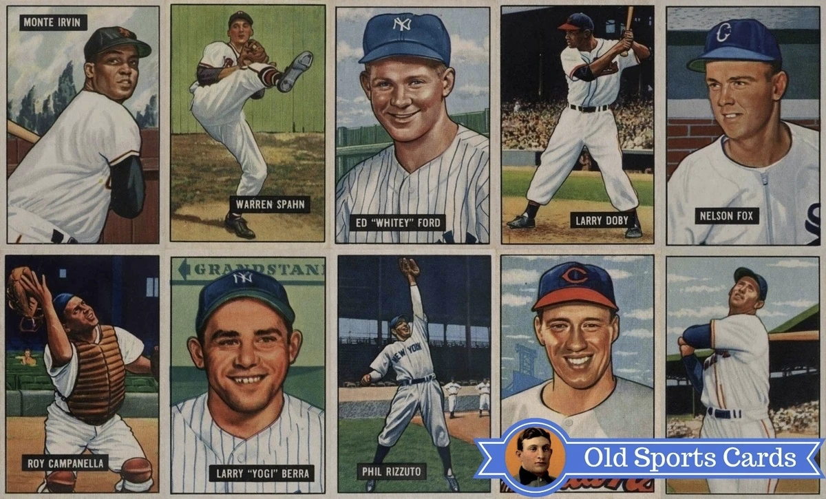 Set of Baseball picture outlet cards 1951 series