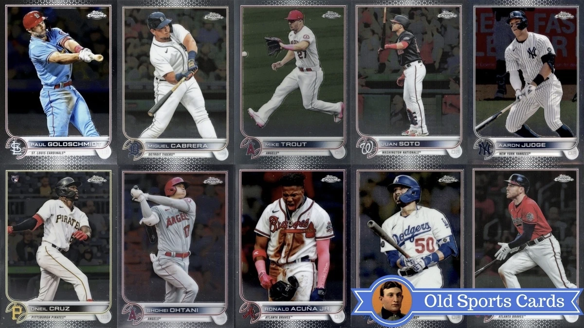 Most Valuable 2022 Topps Chrome Baseball Cards