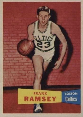 1957 Topps #15 Frank Ramsey Rookie Card