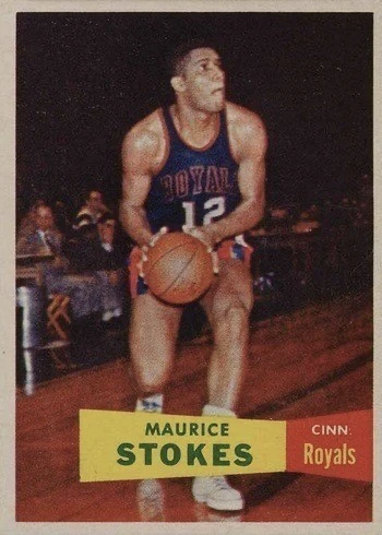 1957 Topps #42 Maurice Stokes Rookie Card