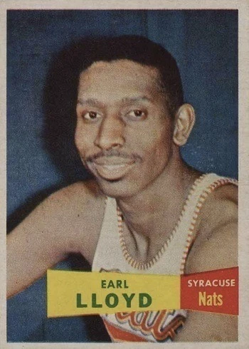 1957 Topps #54 Earl Lloyd Basketball Card