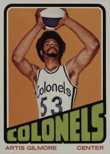 1972 Topps #180 Artis Gilmore Rookie Card