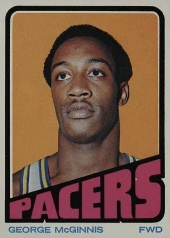 1972 Topps #183 George McGinnis Basketball Card