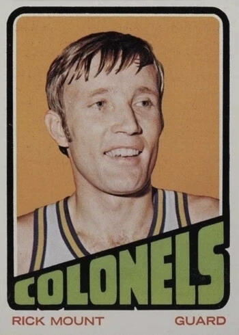 1972 Topps #237 Rick Mount Basketball Card