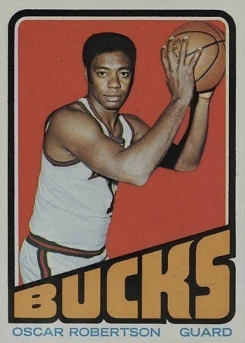 1972 Topps #25 Oscar Robertson Basketball Card