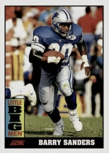 1992 Score #528 Barry Sanders Football Card