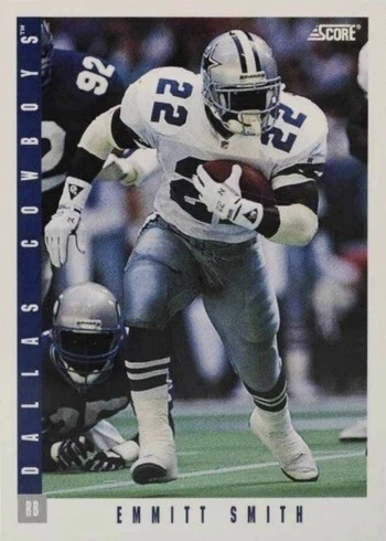 1993 Score #14 Emmitt Smith Football Card