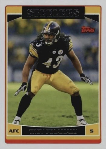 2006 Topps #16 Troy Polamalu Football Card