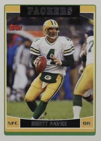 2006 Topps #200 Brett Favre Football Card