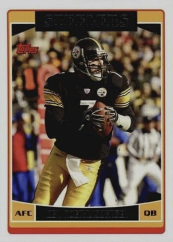 2006 Topps #214 Ben Roethlisberger Football Card