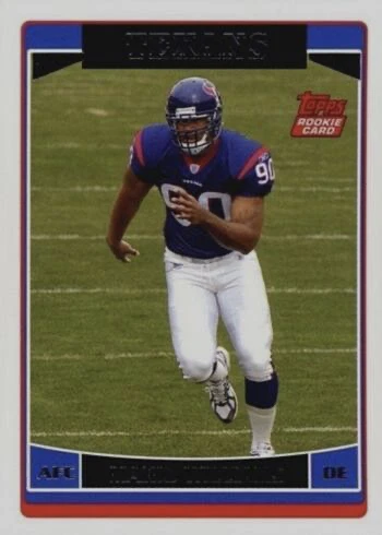 2006 Topps #351 Mario Williams Rookie Card