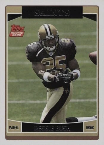 2006 Topps #359 Reggie Bush Rookie Card - Logo On Left Variation