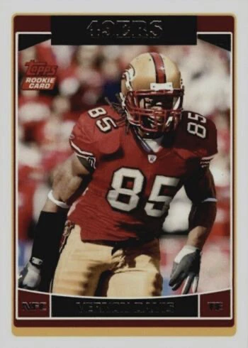 2006 Topps #363 Vernon Davis Rookie Card