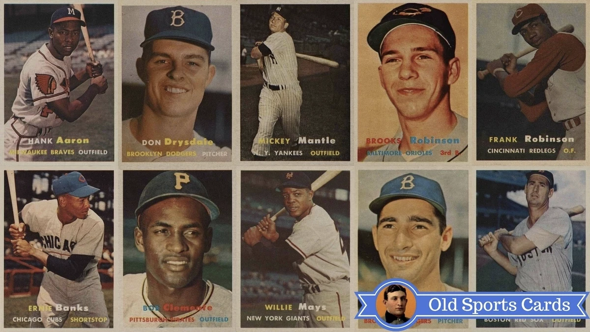 Most Valuable 1957 Topps Baseball Cards