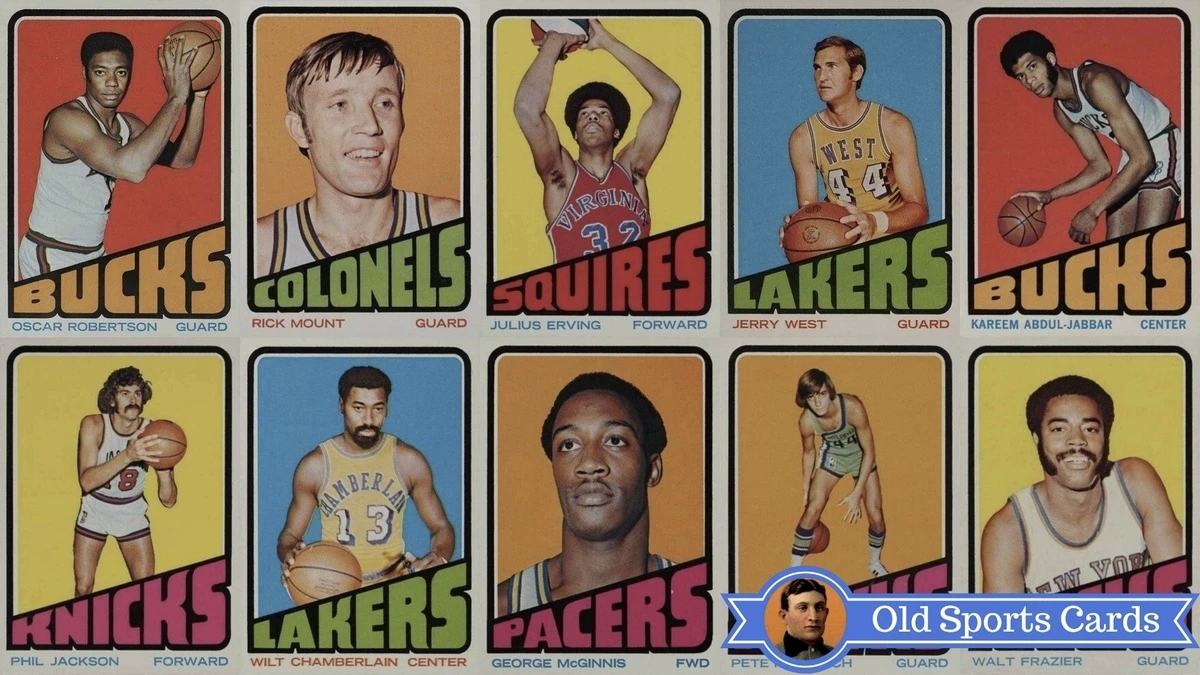 Most Valuable 1972 Topps Basketball Cards