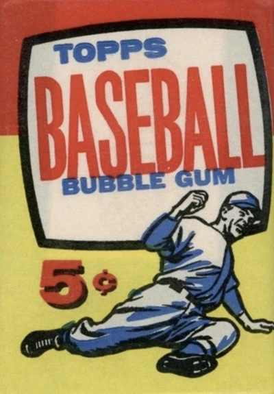 Unopened Pack of 1957 Topps Baseball Cards