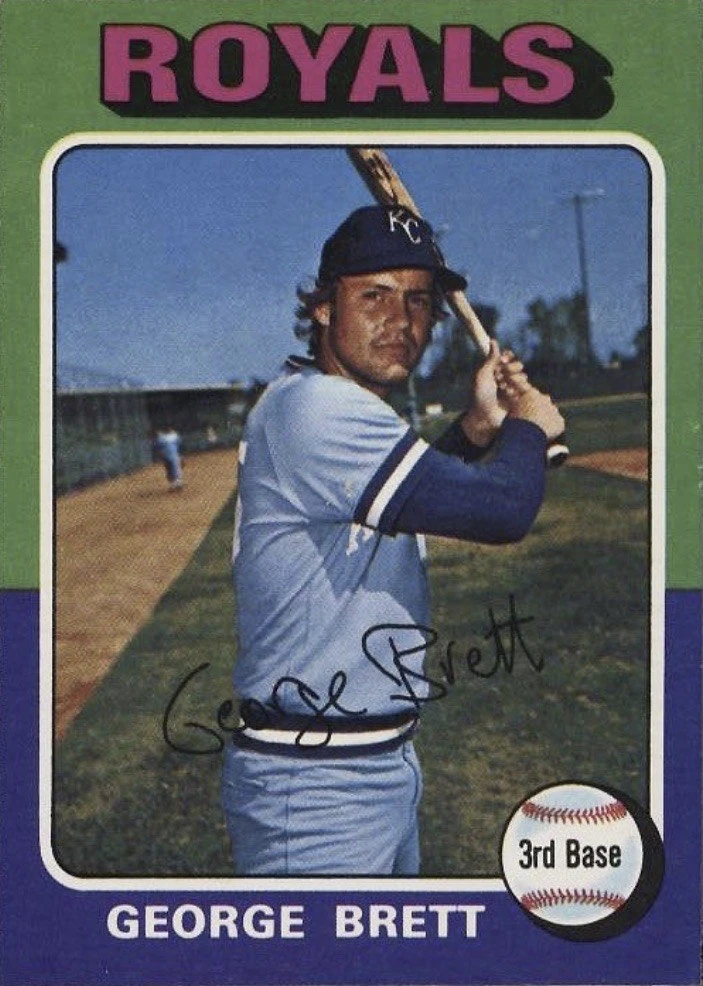 1975 O-Pee-Chee #228 George Brett Rookie Card