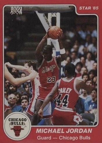 1984 Star #101 Michael Jordan Rookie Card