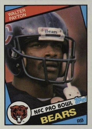 1984 Topps #228 Walter Payton Football Card