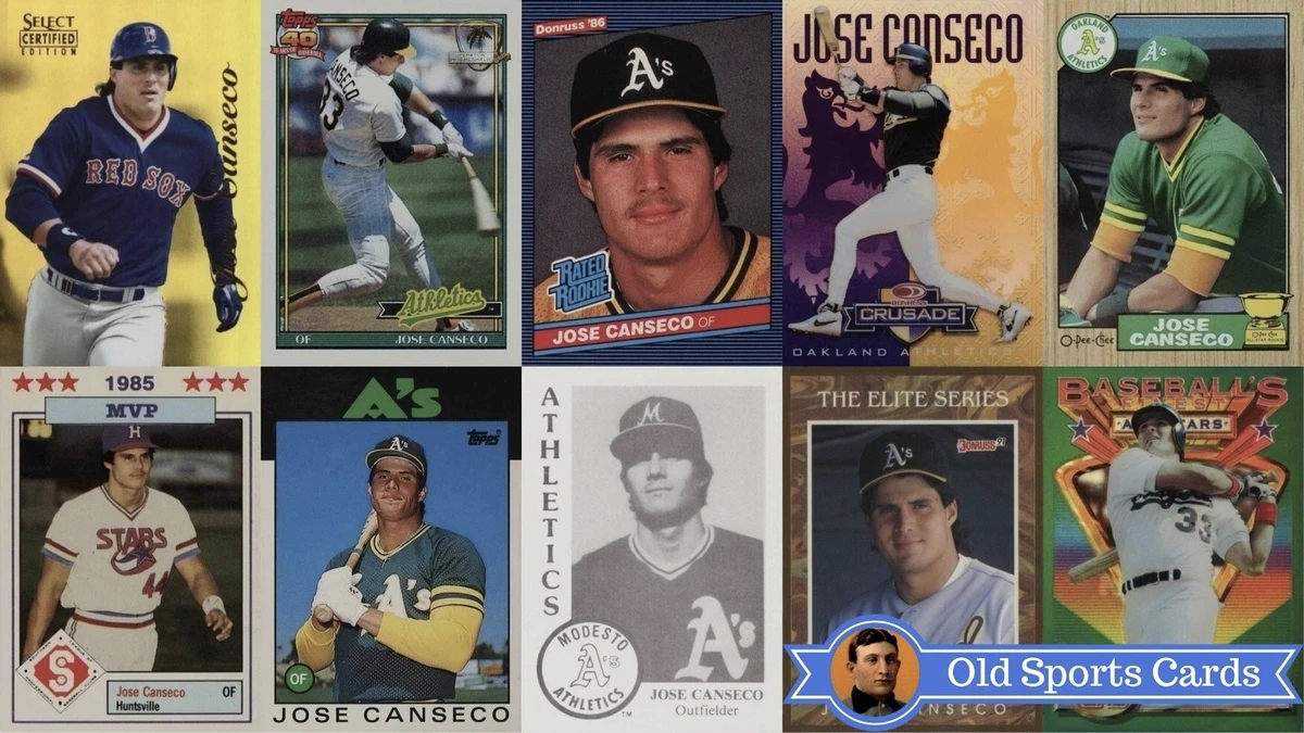 Most Valuable Jose Canseco Baseball Cards