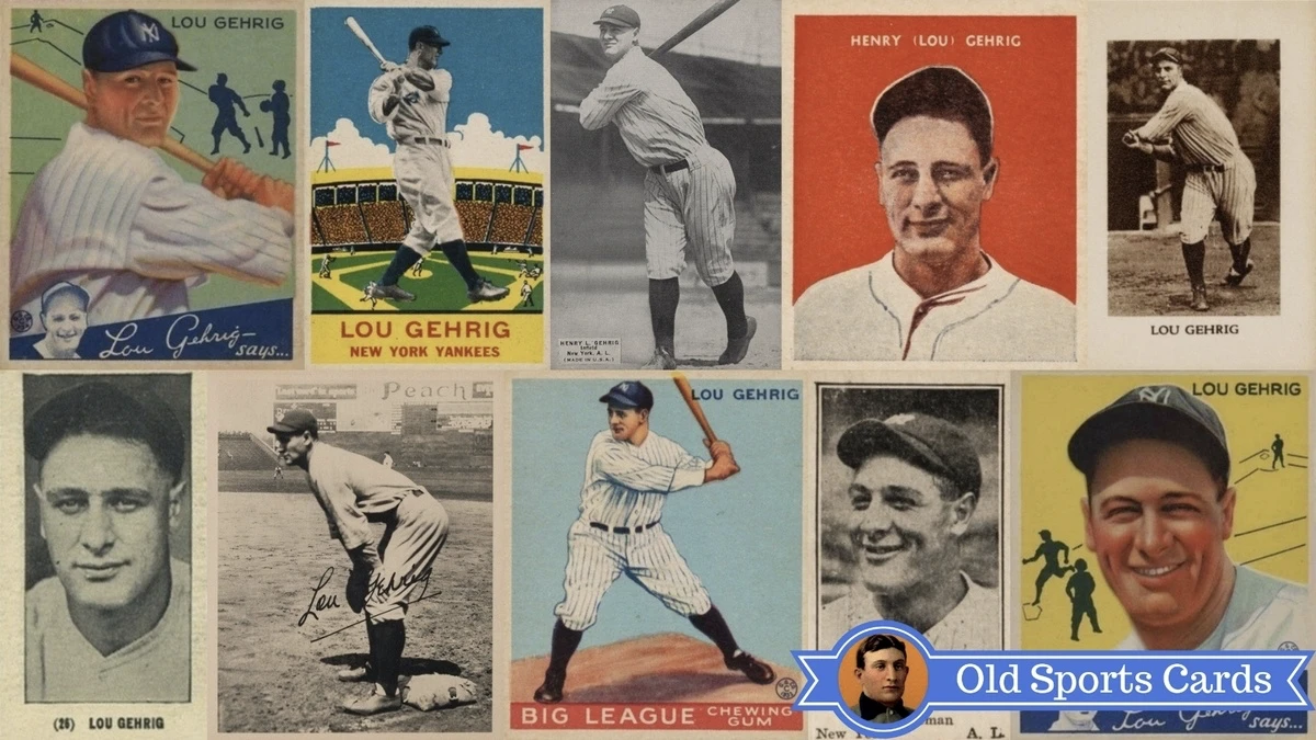 Most Valuable Lou Gehrig Baseball Cards