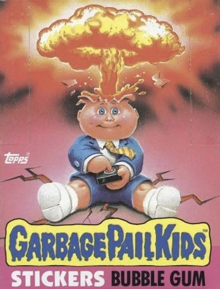 Unopened Box of Garbage Pail Kids Cards