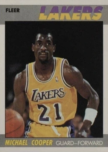 1987 Fleer #21 Michael Cooper Basketball Card