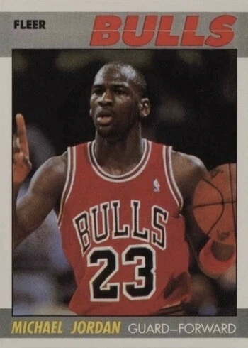 1987 Fleer #59 Michael Jordan Basketball Card