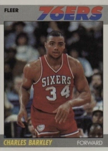 1987 Fleer #9 Charles Barkley Basketball Card