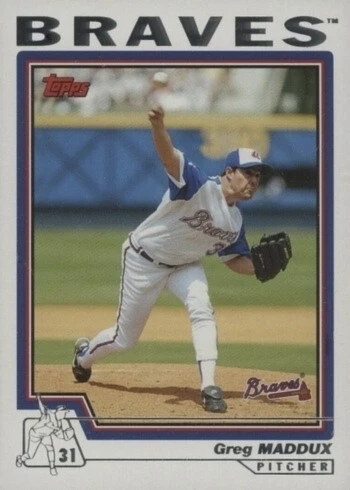 2004 Topps #140 Greg Maddux Baseball Card