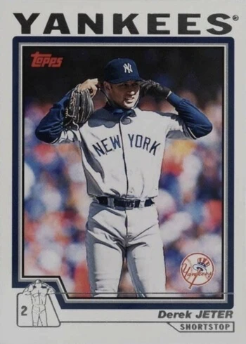 2004 Topps #20 Derek Jeter Baseball Card