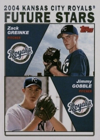 2004 Topps #330 Future Stars Zack Greinke Baseball Card