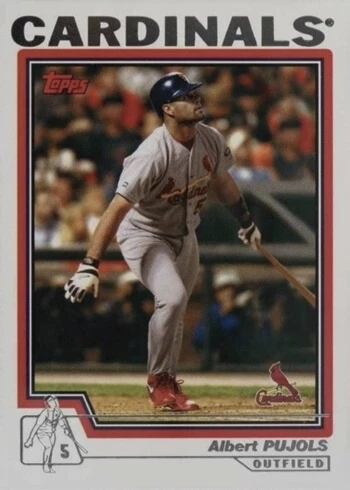 2004 Topps #40 Albert Pujols Baseball Card