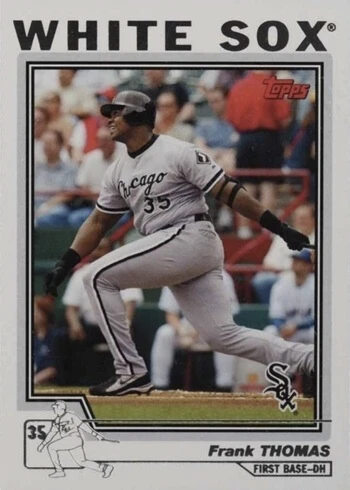 2004 Topps #49 Frank Thomas Baseball Card