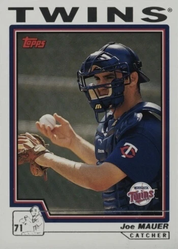 2004 Topps #559 Joe Mauer Baseball Card