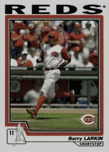 2004 Topps #636 Barry Larkin Baseball Card