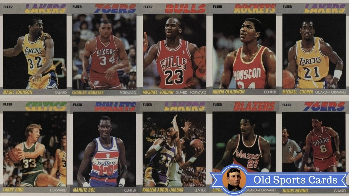 Most Valuable 1987 Fleer Basketball Cards