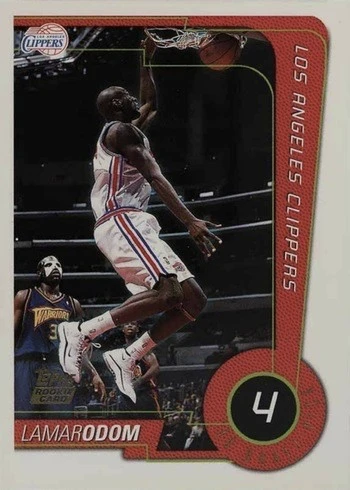 1999 Topps #231 Lamar Odom Rookie Card