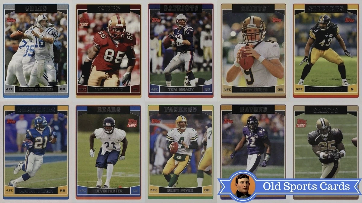 Most Valuable 2006 Topps Football Cards